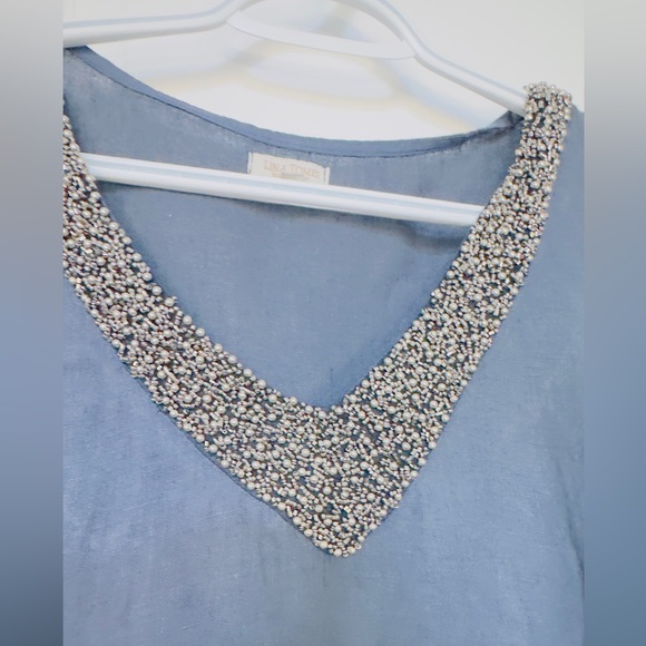 Lina Tome sz L lined dress - Picture 4 of 4